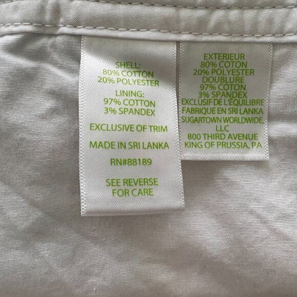 Lily Pulitzer Size 10 Nikki Skort Breakwater Tint Party Wave EUC - Picture 8 of 9